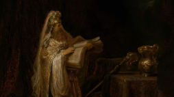 „Wizja Zachariasza w świątyni” z 1633. Credit: Rembrandt van Rijn / Rijksmuseum - License: All Rights Reserved