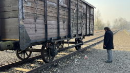 Pamięć greckich Żydów uczciła Fundacja Pobliskie Miejsca Pamięci Auschwitz-Birkenau. Fot. Fundacja Pobliskie Miejsca Pamięci Auschwitz-Birkenau w Brzeszczach