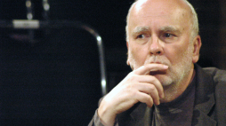 Autorskie spotkanie Adama Zagajewskiego z Polonią w USA, 2006 r. PAP/Piotr Batorowicz