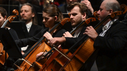 Koncert „O, radości!” inaugurujący 24. Festiwal Sinfonia Varsovia Swojemu Miastu w Teatrze Wielkim - Operze Narodowej w Warszawie w 2024 r. (jm) PAP/Radek Pietruszka