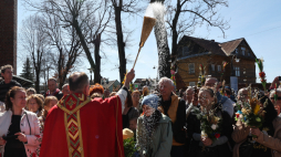 Niedziela palmowa w Rabce. Fot. PAP/Grzegorz Momot