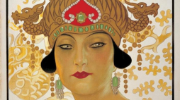 "Turandot" - plakat zapowiadający prapremierę. Fot. Leopoldo Metlicovitz, Public domain, via Wikimedia Commons