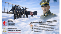 Mural upamiętniający płk. pil. Wiktora Pniewskiego, jednego z Polaków, który szlify pilota zdobywał podczas I wojny światowej w Szkole Lotniczej w Koszalinie, zajął całą ścianę kamienicy przy ul. Gnieźnieńskiej 22. W sobotę został odsłonięty.