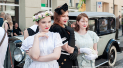 Święto ulicy Jana Kilińskiego - z Norą Ney i Mieczysławem Foggiem. Fot. Barbara Sokolińska / Polskie Radio Białystok