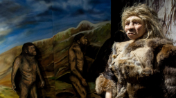 Centrum Neandertalczyka przy Jaskini Raj, w Chęcinach koło Kielc. Fot. PAP/Michał Walczak