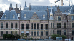 Część kompleksu Binnenhof w Hadze. Fot. PAP/EPA/Lina Selg