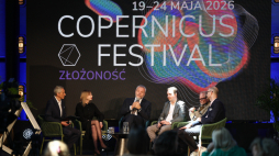 Knferencja prasowa Copernicus Festival 2026 w Muzeum Inżynierii i Techniki w Krakowie. Fot. PAP/Łukasz Gągulski 