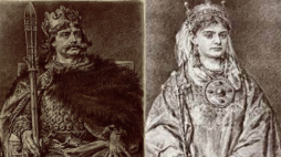 Bolesław Chrobry i Rycheza. Fot. domena publiczna