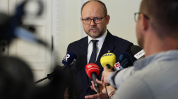 Szef Biura Polityki Międzynarodowej w KPRP Marcin Przydacz. Fot. PAP/Albert Zawada