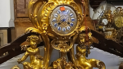 Jeden z zegarów podarowanych wilanowskiemu muzeum. Fot. Mariusz Etryk