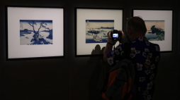 Wystawa „Hokusai. Wędrując…” w gmachu głównym Muzeum Narodowego w Krakowie, 2021 r. PAP/Łukasz Gągulski