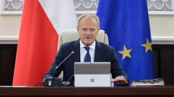 Premier Donald Tusk. Fot. PAP/Albert Zawada