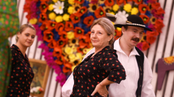 Żywiec, 25.07.2026 r. Inauguracja 57. Festiwalu Folkloru Górali Polskich i 63. Tygodnia Kultury Beskidzkiej w Żywcu. Fot. PAP/Kasia Zaremba