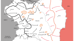 Wojna obronna 1939. Infografika PAP/Michał Czernek