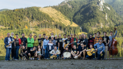 Jazz Camping Kalatówki ma już 30 lat - uczestnicy jubileuszowych uroczystości. Fot. Arek Stankiewicz