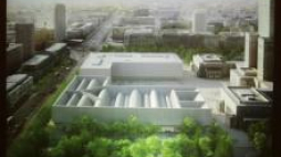 Projekt Muzeum Sztuki Nowoczesnej i TR Warszawa. Fot. PAP