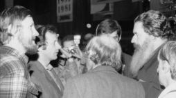 Związkowcy podczas II tury obrad I Zjazdu Solidarności w 1981 r. Fot. PAP/CAF/S. Kraszewski 