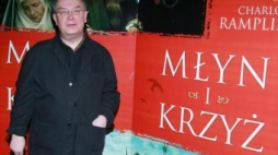 Reżyser Lech Majewski podczas warszawskiej premiery filmu "Młyn i krzyż" w marcu 2011 r. Fot. PAP/S. Leszczyński 