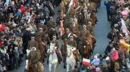 Defilada historyczna w dniu Święta Niepodległości. Fot. PAP/G. Jakubowski