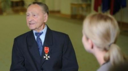 Uczestnik obrony Tobruku Stanisław Mroszczak. Fot. PAP/J. Turczyk