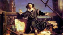 "Astronom Kopernik, czyli rozmowa z Bogiem" - obraz Jana Matejki (1872). Fot. Wikipedia