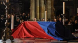 Pogrzeb Vaclava Havla. Praga, 23.12.2011. Fot. PAP/EPA