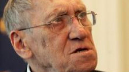 Leszek Kołakowski w 2005 r. Fot. PAP/P. Kula