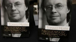 "Nieodzowność konserwatyzmu. Pisma wybrane" Tomasza Merty. Fot. PAP/J. Bednarczyk