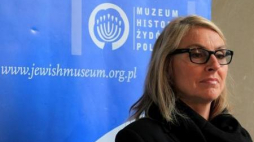Dyrektor Muzeum Historii Żydów Polskich Agnieszka Rudzińska. Fot. PAP/T. Gzell