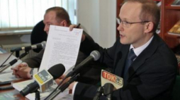 Prezes IPN Łukasz Kamiński. Fot. PAP/R. Guz