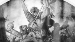 "Bój leśny", Artura Grottgera. Fot. PAP/J. Ochoński 