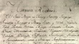 Manuskrypt Ustawy Rządowej z 3 maja 1791 r. Źródło: Wikimedia Commons
