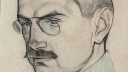 Portret Kazimierza Sosnkowskiego, autorstwa Leopolda Gottlieba. Fot. PAP/J. Ochoński, T. Prażmowski 
