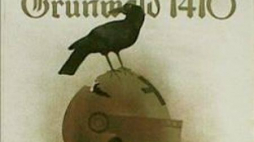 Plakat Tadeusza Trepkowskiego Grunwald 1410, Berlin 1945. Źródło: MHP