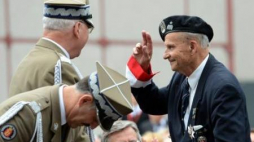 Prezes Zarządu Głównego Związku Powstańców Warszawskich Zbigniew Ścibor-Rylski. Fot. PAP/R. Pietruszka