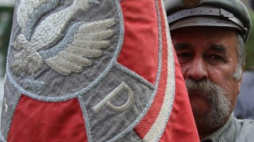Marsz Szlakiem I-szej Kompanii Kadrowej wyruszył z Krakowa do Kielc. Fot. PAP/J. Bednarczyk 