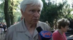 Leszek Czarciński "Duży", w czasie Powstania Warszawskiego żołnierz  III Zgrupowania "Konrad". Fot. M. Lasa (PAP)