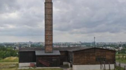 Były niemiecki obóz koncentracyjny na Majdanku. Widok na krematorium. Fot. PAP/W. Pacewicz