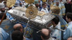 Obchody 20. rocznicy przeniesienia do Białegostoku z Grodna relikwii Męczennika Gabriela. Fot. PAP/A. Reszko