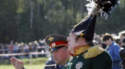 Rekonstrukcja bitwy pod Borodino. Fot. PAP/EPA