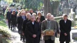 Pogrzeb Jerzego Jarockiego na Cmentarzu Rakowickim w Krakowie. Fot. PAP/J. Bednarczyk