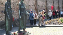 Teren obozu w Ravensbrueck. Fot. PAP/EPA