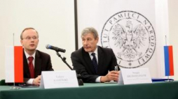 Łukasz Kamiński i Siergiej Archangiełow. Fot. PAP/L. Szymański 