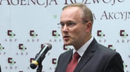 Prezes IPN Łukasz Kamiński. Fot. PAP/R. Guz