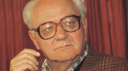 Gustaw Herling-Grudziński. Fot. PAP/G. Rogiński