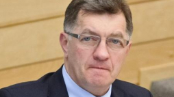 Premier Litwy Algirdas Butkeviczius. Fot. PAP/W.Pacewicz