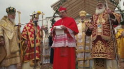 Obchody Tysiąclecia Chrztu Rusi Kijowskiej. Moskwa 12.06.1988. Fot. PAP/J. Ochoński