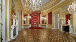Sala Tronowa na Zamku Królewskim w Warszawie. Źródło: Archiwum Zamku Królewskiego w Warszawie.
