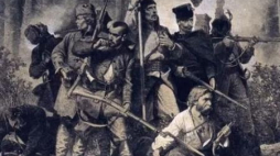 Artur Grottger "Bitwa". Źródło: Wikimedia Commons