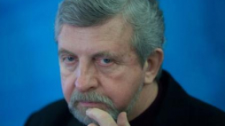 Alaksandr Uładzimirawicz Milinkiewicz - lider Ruchu Społecznego "O Wolność" na Białorusi. Fot. PAP/G. Michałowski